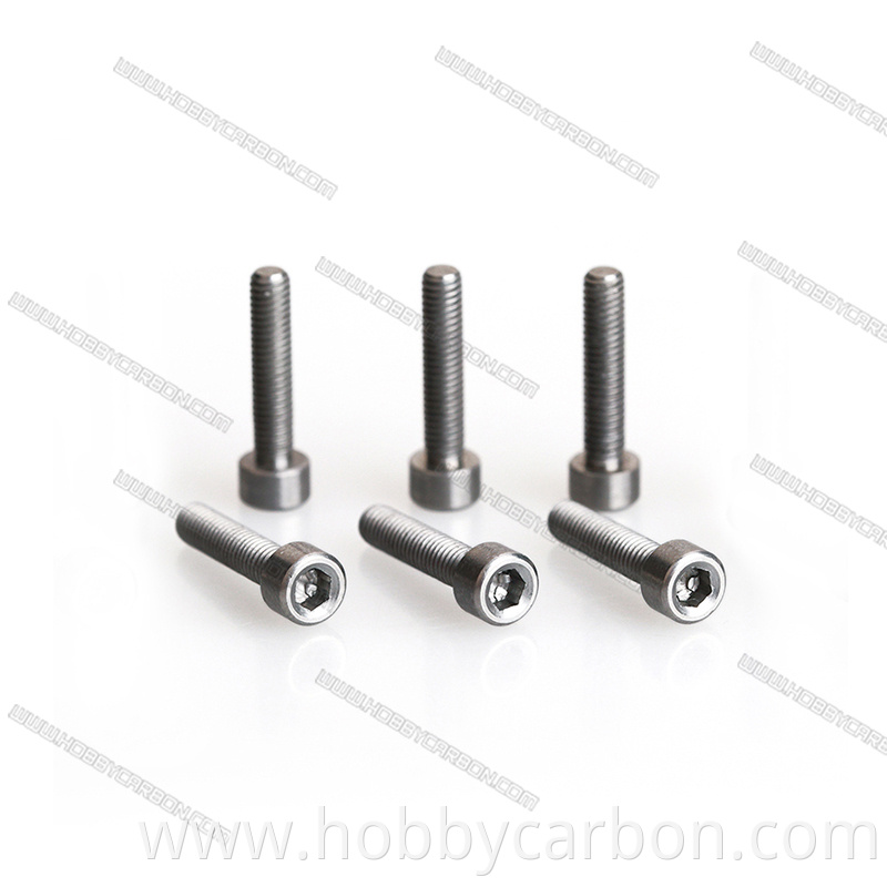 Metric titanium cap screws